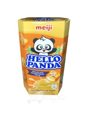 Meiji - Hello Panda Biscuits - Caramel Flavour Filling - 50g