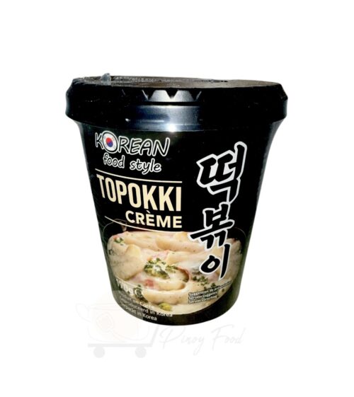 Korean Food Style - Topokki - Crème (rice cake) - 120g