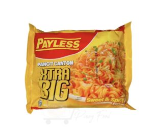 Payless - Pancit Canton Extra Big - Sweet & Spicy Flavor - 125g
