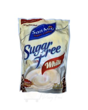 San Mig - Sugar Free - 3in1 Coffee Mix - White - 10×10g