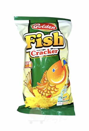 Golden - Fish Cracker - Salt & Vinegar - 100g