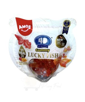Amos - 4D Fruit Gummy - Lucky Fish - 60g
