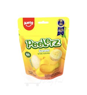 Amos - Peelerz - Natural Gummy Candy - Banana - 65g
