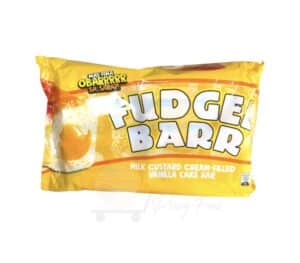 Fudgee Barr - Milk Custard Cream-Filled Vanilla Cake Bar - 410g