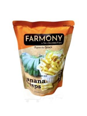 Farmony - Banana Crisps - Organic Muscovado Flavour - 60g